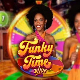 Funky Time logo by Evolution Real Money Casino