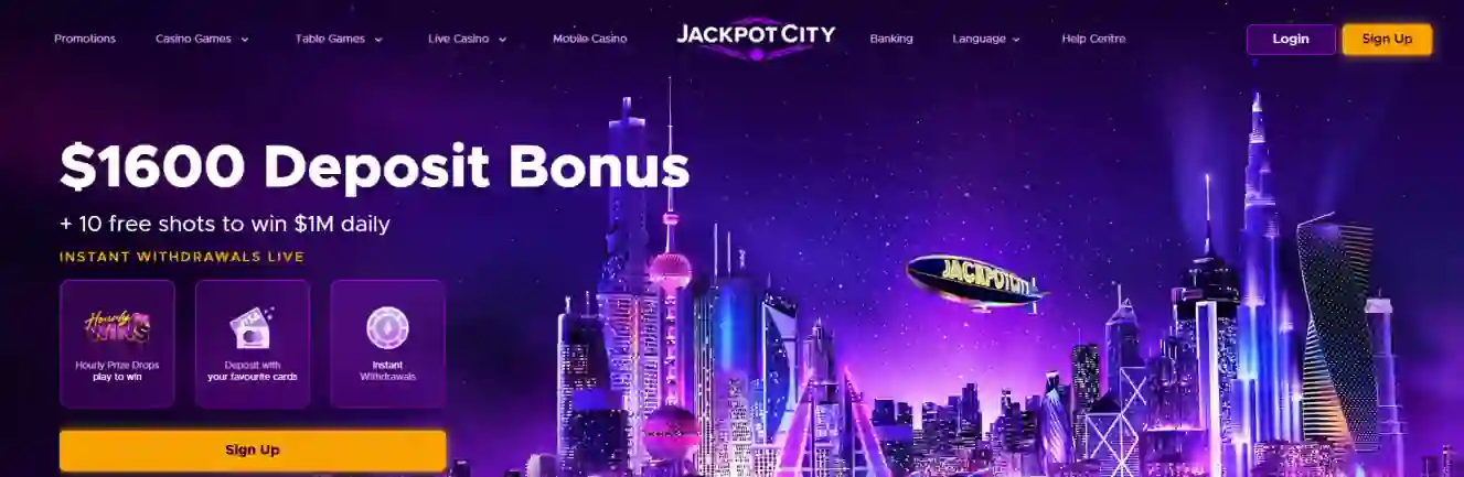 jackpot city