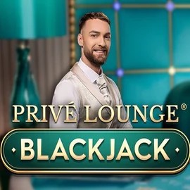 Official Live Casino logo: Privé Lounge Blackjack by Pragmatic Play at Real Money Casino