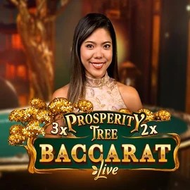 Prosperity Tree Baccarat logo by Evolution at Real Money Casino